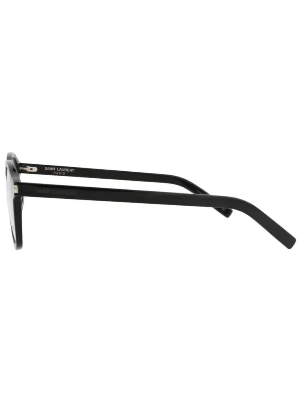 New Saint Laurent Mens Round/Oval Black Black Transparent Fashion Designer Eyegl